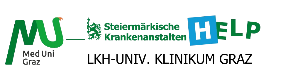 Logo LKH-Univ. Klinikum Graz · Med Uni Graz · KAGes